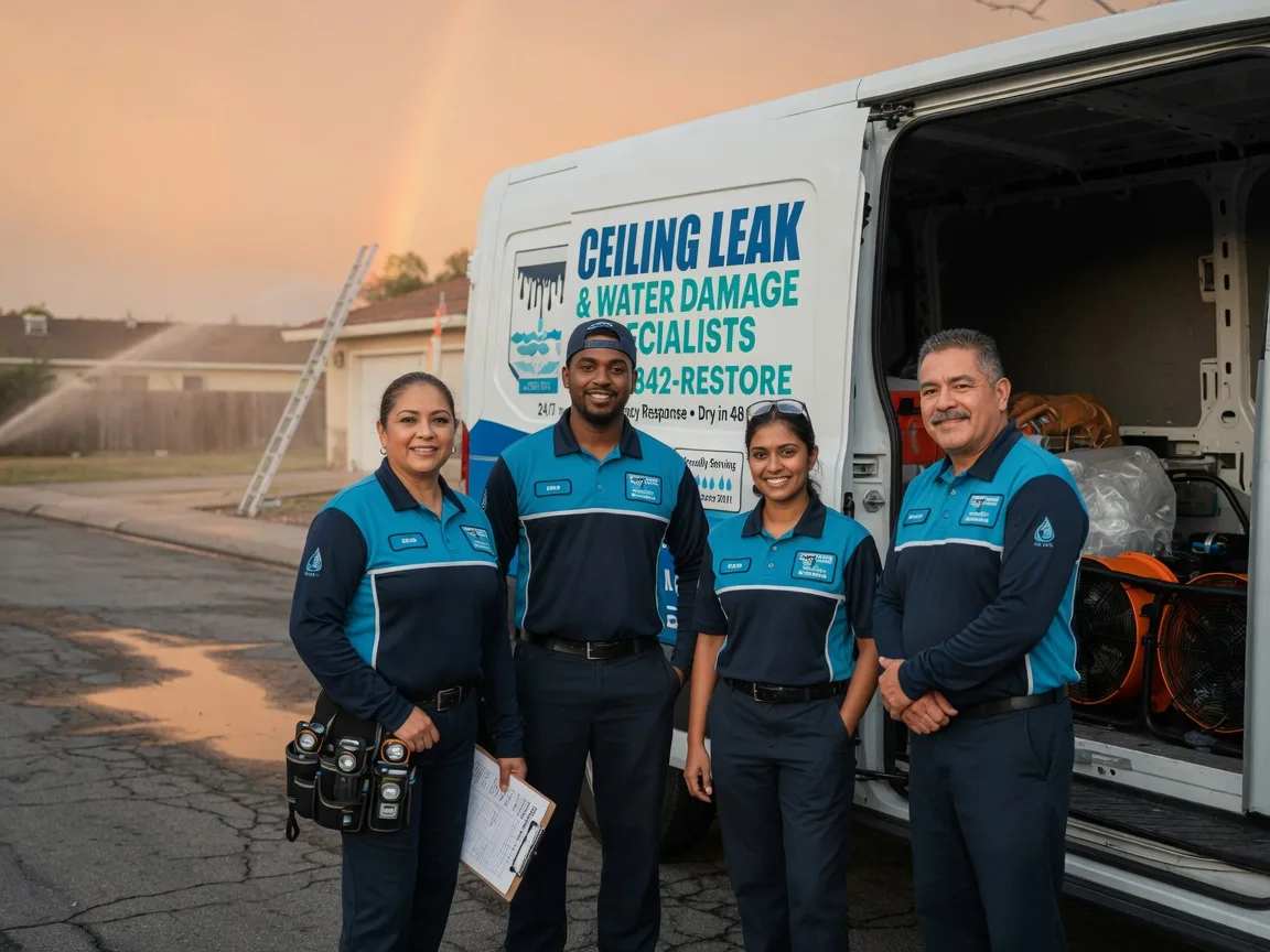 Ceiling Leak Cleanup company in Clarksburg, PA
