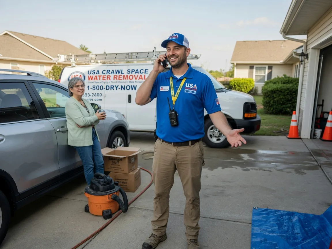 Crawl Space Water Removal Clarksburg, PA FAQs